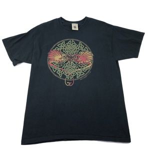 Vintage Keltic Dragons Mens Large Shirt